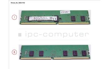 Fujitsu S26361-F4083-L108 8GB (1X8GB) 1RX8 DDR4-2933 R ECC