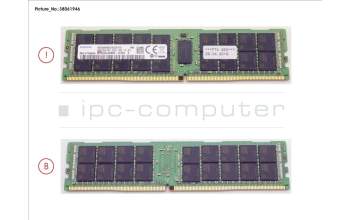 Fujitsu S26361-F4083-L364 64GB (1X64GB) 2RX4 DDR4-2933 R ECC