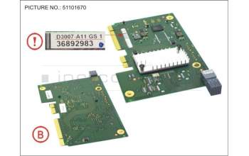 Fujitsu PY SAS HBA MEZZ CARD 6GB für Fujitsu Primergy BX2580 M2