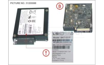Fujitsu S26361-F4575-E510 -BT-IBBU08 LI-ION