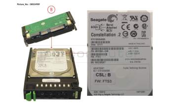Fujitsu HD SAS 6G 1TB 7.2K HOT PL 2.5\' BC für Fujitsu Primergy RX300 S8