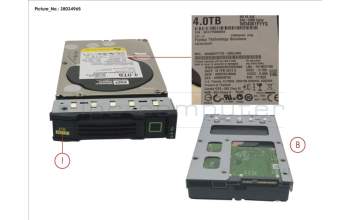 Fujitsu S26361-F5242-L400 HD SAS 6G 4TB 7.2K HOT PL 3.5\' BC