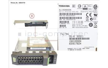 Fujitsu HD SAS 6G 300GB 15K HOT PL 3.5\' EP für Fujitsu Primergy RX2540 M1