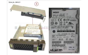 Fujitsu S26361-F5532-L560 HD SAS 12G 600GB 15K HOT PL 3.5\' EP