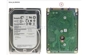 Fujitsu HD SAS 6G 500GB 7.2K NO HOT PL 2.5\' BC für Fujitsu Primergy RX2560 M1