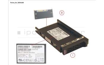 Fujitsu SSD SATA 6G 120GB MLC HP SFF EP MAIN 3.6 für Fujitsu Primergy RX4770 M3