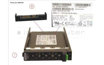 Fujitsu SSD SATA 6G 1920GB MLC HP SFF EP MAIN 3. für Fujitsu Primergy RX1330 M3