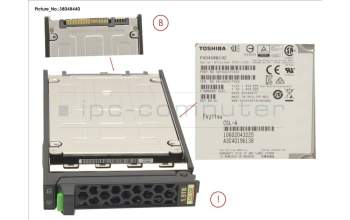 Fujitsu S26361-F5617-L192 SSD SAS 12G 1.92TB READ-INT. 2.5\' H-P EP