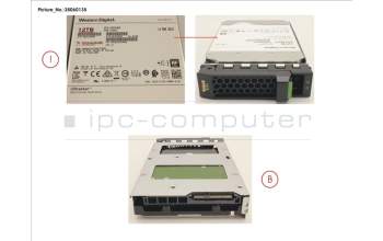 Fujitsu HD SAS 12G 12TB 7.2K 512E SED H-PL 3.5\' für Fujitsu Primergy RX2540 M4