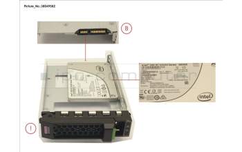 Fujitsu SSD SATA 6G 800GB READ-INT. 3.5\' H-P EP für Fujitsu Primergy RX1330 M3