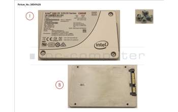 Fujitsu SSD SATA 6G 240GB READ-INT. 2.5\' N H-P für Fujitsu Primergy RX2560 M2