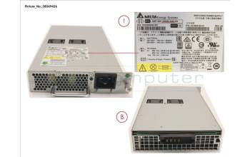 Fujitsu S26361-F5643-L320 FRU,1 240V AC POWER SUPPLY,3000W,NPE