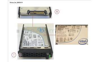 Fujitsu S26361-F5649-L400 SSD PCIE3 4TB READ-INT. 2.5\' H-P LP