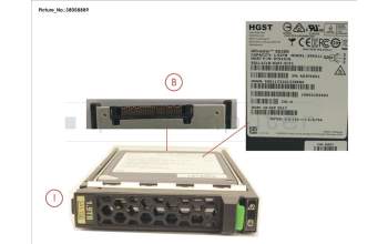 Fujitsu S26361-F5670-L192 SSD SAS 12G 1.92TB READ-INT. 2.5\' H-P EP