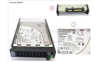 Fujitsu SSD SATA6G 480GB MIXED-USE 2.5\' HP S4600 für Fujitsu Primergy RX2510 M2
