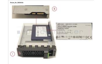 Fujitsu SSD SATA 6G 1.92TB READ-INT. 3.5\' H-P EP für Fujitsu Primergy RX2510 M2
