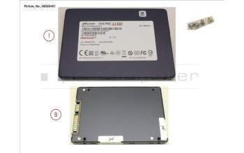 Fujitsu SSD SATA 6G 240GB READ-INT. 2.5\' N H-P für Fujitsu Primergy RX2560 M2