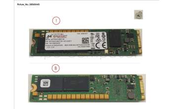 Fujitsu SSD SATA 6G 480GB M.2 N H-P für Fujitsu Primergy BX2580 M2