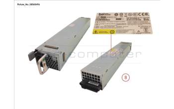 Fujitsu S26361-F5708-L40 FRU PSU,1500W AC,PORTSIDE-INTAKE