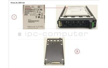 Fujitsu S26361-F5710-L160 SSD SAS 12G 1.6TB WRITE-INT. 2.5\' H-P EP
