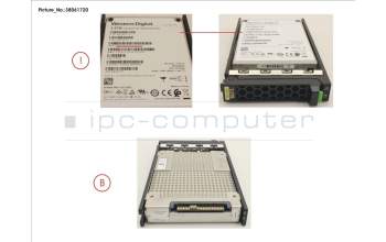 Fujitsu S26361-F5713-L320 SSD SAS 12G 3.2TB MIXED-USE 2.5\' H-P EP