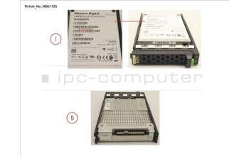Fujitsu SSD SAS 12G 3.84TB READ-INT. 2.5\' H-P EP für Fujitsu Primergy RX4770 M3