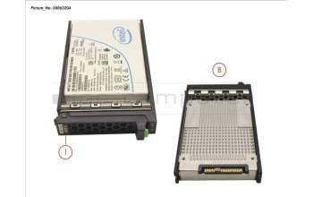 Fujitsu SSD PCIE3 1TB READ-INT. 2.5\" H-P EP für Fujitsu Primergy RX2530 M4