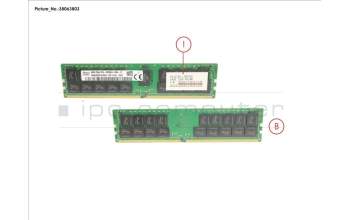 Fujitsu S26361-F5814-E164 64GB DDR4 3200 R ECC