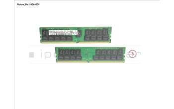 Fujitsu S26361-F5828-E264 64GB (1X64GB) 2RX4 DDR4-3200 R ECC