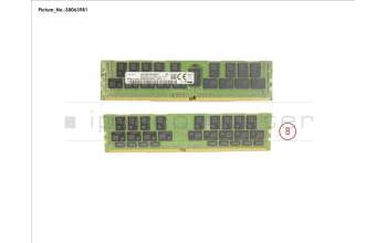 Fujitsu S26361-F5828-E464 64GB (1X64GB) 4RX4 DDR4-3200 LR ECC