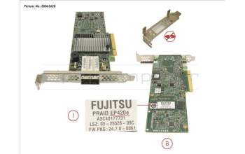 Fujitsu S26461-F3847-L502 PRAID EP420E FH/LP