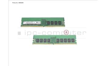 Fujitsu S26461-F3909-E616 16GB (1X16GB) 2RX8 DDR4-2400 U ECC