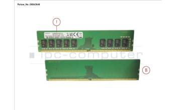 Fujitsu S26461-F3909-L315 8GB (1X8GB) 1RX8 DDR4-2666 U ECC