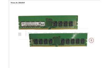 Fujitsu S26461-F3909-L316 16GB (1X16GB) 2RX8 DDR4-2666 U ECC