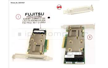 Fujitsu PRAID EP580I FH/LP für Fujitsu Primergy RX1330 M3
