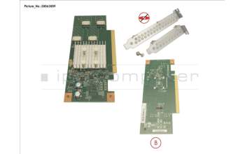 Fujitsu RETIMER FOR PCIE SSD für Fujitsu Primergy RX2540 M4