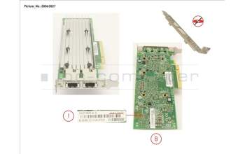 Fujitsu PLAN EP QL41112 2X 10GBASE-T. LP,FH für Fujitsu Primergy RX2530 M4