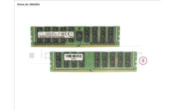 Fujitsu S26461-F4083-E464 64GB (1X64GB) 4RX4 DDR4-2933 LR ECC
