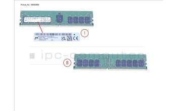 Fujitsu S26461-F4083-E816 16GB (1X16GB) 1RX4 DDR4-2933 R ECC