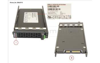 Fujitsu SSD SATA 6G 960GB MIXED-USE 2.5\' H-P EP für Fujitsu Primergy CX2550 M2