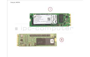 Fujitsu S26461-F5706-L480 SSD SATA 6G 480GB M.2 N H-P