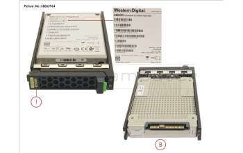 Fujitsu SSD SAS 12G 480GB READ-INT. 2.5\' H-P EP für Fujitsu Primergy RX4770 M3