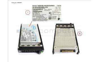 Fujitsu SSD PCIE3 1TB READ-INT. 2.5\' H-P EP für Fujitsu Primergy RX2530 M4