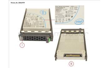 Fujitsu S26461-F5738-L400 SSD PCIE3 4TB READ-INT. 2.5\' H-P EP