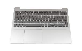 SA469D-22H9 Lenovo Tastatur inkl. Topcase DE (deutsch) grau/silber mit Backlight (Platinum Grey)