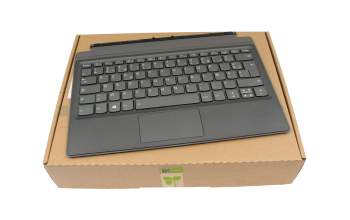 SD60Q79815 Original Lenovo Tastatur inkl. Topcase FR (französisch) grau/schwarz mit Backlight