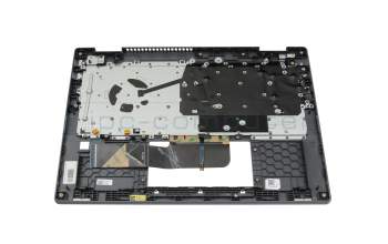 SG-B5880-2JA Original LiteOn Tastatur inkl. Topcase BE (belgisch) grau/grau mit Backlight