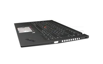 SM10Q99147 Original Lenovo Tastatur inkl. Topcase DE (deutsch) schwarz/schwarz mit Backlight und Mouse-Stick WLAN