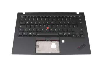 SM10S71853 Original Lenovo Tastatur inkl. Topcase DE (deutsch) schwarz/schwarz mit Backlight und Mouse-Stick WLAN