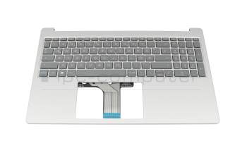 SN1B63B Original HP Tastatur inkl. Topcase DE (deutsch) grau/silber